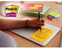 Bloc-note super sticky Meeting Notes, 203 x 153 mm
