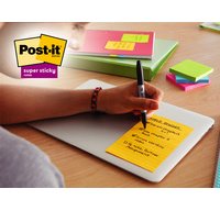 Bloc-note super sticky Meeting Notes, 203 x 153 mm