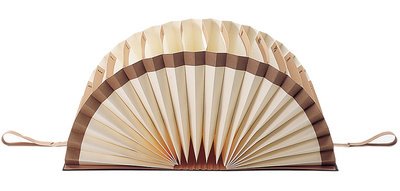 Trieur éventail, A4, A-Z, 20 compartiments, marron