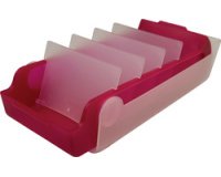 Boîte à fiches éducatives 'the beebox' A7, bleu