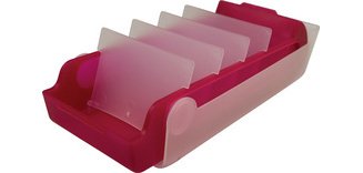 Boîte à fiches éducatives 'the beebox' A7, bleu