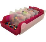 Boîte à fiches éducatives 'the beebox' A7, bleu