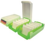 Boîte à fiches éducatives 'the beebox' A7, bleu