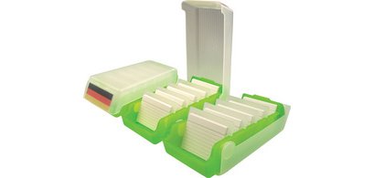 Boîte à fiches éducatives 'the beebox' A7, bleu