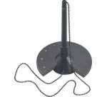 Porte-stylo 'the base', noir/gris lumière