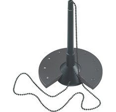 Porte-stylo 'the base', noir/gris lumière