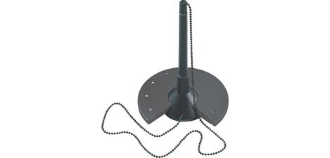 Porte-stylo 'the base', noir/gris lumière