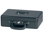 Caisse à monnaie avec trieur de pièces, noir