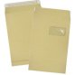 Envelop met balg, C4, 229 x 324 mm, bruin kraftpapier