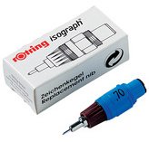 Pointe de rechange pour isograph 0,25 mm