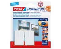 Ophanghaakje voor fotolijst, zelfklevend, wit