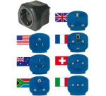 Jeu de fiches secteur avec 7 prises