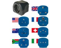 Jeu de fiches secteur avec 7 prises