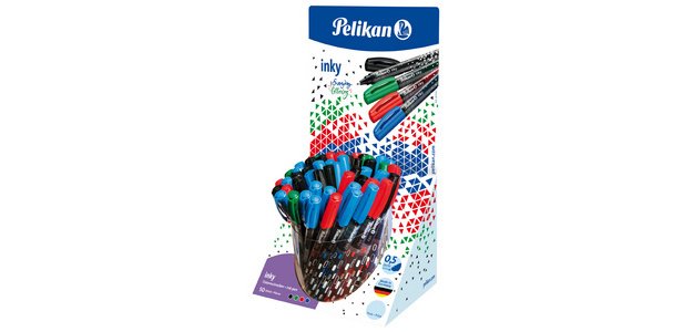 Stylo roller Inky 273, dans un présentoir