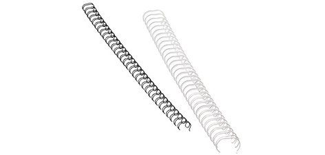 spirals, A4 size, 34 rings, 12 mm