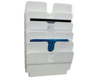 Set de porte-brochures mural 'FLEXIPLUS 6', A4