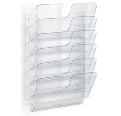 Set de porte-brochures mural 'FLEXIPLUS 6', A4