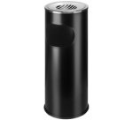 Cendrier sur pied 'the shark' tôle d'acier