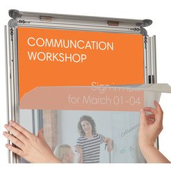 Cadre porte-affiche Premium Plus, A2, 32 mm