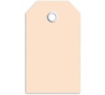 Etiquette à suspendre, 60 x 113 mm, pour colis, marron