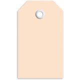 Etiquette à suspendre, 60 x 113 mm, pour colis, marron