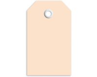 Etiquette à suspendre, 45 x 90 mm, pour colis, marron