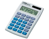 Calculatrice de poche 081X, écran LCD à 8 chiffres