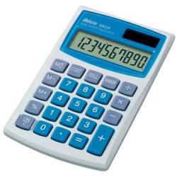 Calculatrice de poche 082X, écran LCD à 10 chiffres