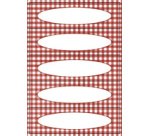 Étiquette de cuisine Choix de fruits, 76 x 28 mm