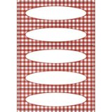 Étiquette de cuisine Choix de fruits, 76 x 28 mm