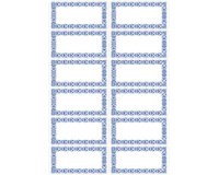 Étiquette de cuisine Bocaux, 76 x 35 mm, en couleurs