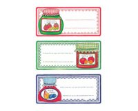 Étiquette de cuisine Baies diverses, 76 x 35 mm