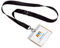 Badge à lacet textile Durable 95 x 75 mm