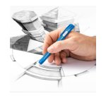 Gomme de rechange Mars plastic, blanc