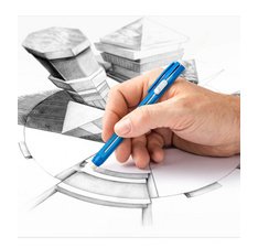 Gomme de rechange Mars plastic, blanc