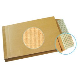 Envelop met balg, C4, 229 x 324 mm, versterkt kraftpapier