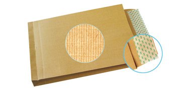 Pochettes à soufflets, C4, 229 x 324 mm, kraft armé