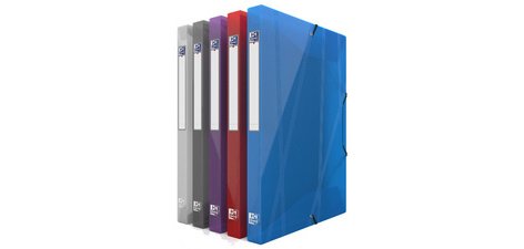 Boîte de classement HAWAI, A4, dos: 25 mm, incolore