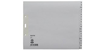 Register-Trennblätter aus Naturpapier, A-Z, A4, halbhoch