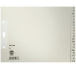 Intercalaires en papier naturel, A-Z, A4 extra-large