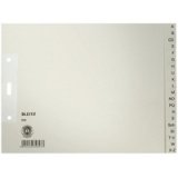 Intercalaires en papier naturel, A-Z, A4 extra-large