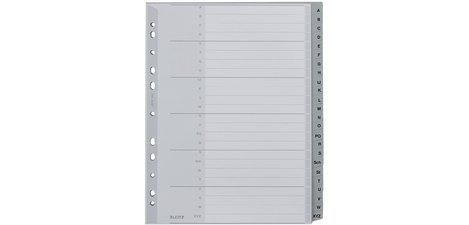 Intercalaires en plastique, A-Z, format extra large