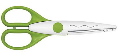 Pinking shears, Zig Zag cut, yellow