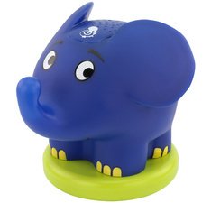 Veilleuse musicale à projection d'étoiles 'éléphant'