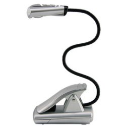 Lampe de lecture LED avec clip, mobile, 1 LED