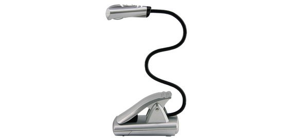 Lampe de lecture LED avec clip, mobile, 1 LED