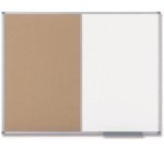 Tableau mixte, fond blanc/liège, dimensions: (L)900 x