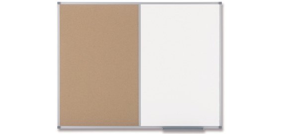 Tableau mixte, fond blanc/liège, dimensions: (L)900 x