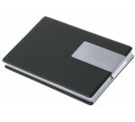 Boîte cartes de visite Good Deal, aluminium/PVC (noir)