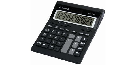 Calculatrice de bureau LCD-612SD